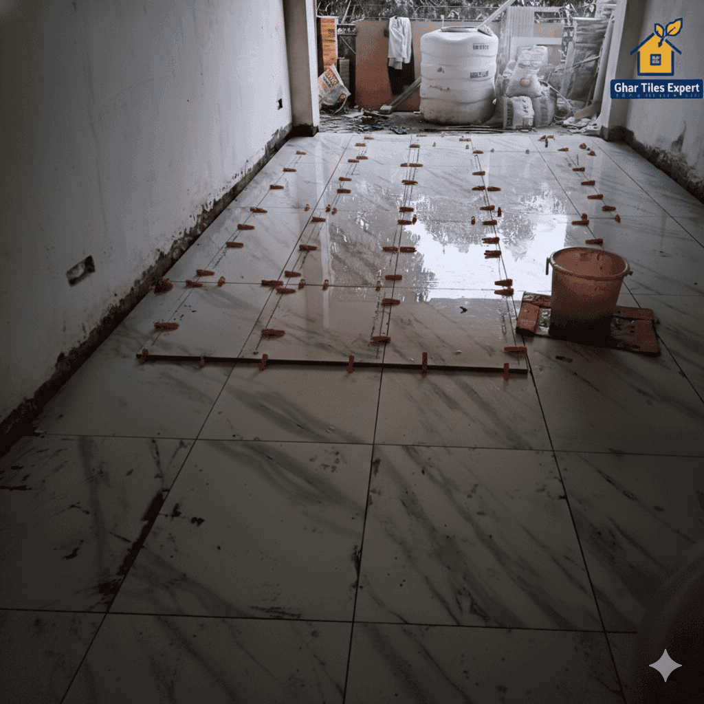 Badi Tiles Lagane ka Sahi Tarika